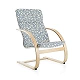 Guidecraft Teachers Rocker - Pattern Gray/White [並行輸入品]