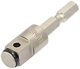 トネ(TONE) 電動ドリル用インパクトソケットアダプター 2BAN-12 ビット差込 &9.5mm(3/8")