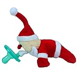 Lanlan Baby Plush Pacifier Soft Stuffed Infant Pacifiers Baby Soothing Pacifier Santa Claus [並行輸入品]