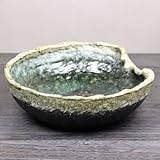 信楽焼　窯肌曲げ花入れ【ha-0201】　花瓶　花器　一輪挿し　花入　しがらき焼　陶器　焼き物　壷　インテリア　おしゃれ　オシャレ