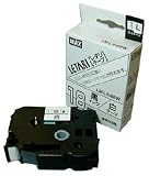 [N-66273]ＭＡＸ　ラベルプリンタ　ビーポップミニ　１８ｍｍ幅テープ　白地黒字 LML518BW