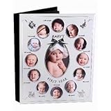 Baby First Year Two Tone Photo Frame by ,