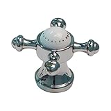 Rohl 9.51798pn Perrin & Roweキッチンクロスハンドルのみfor the u.4798 Singアームポットフィラー、ポリッシュニッケル