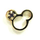 ベビーリング ゴールド 2月 (アメジスト) ミッキーマウス ディズニーsmtb-u