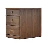 アルファタカバ 押し入れ用すき間収納(奥行55cm) 2.5cm刻み選べる押入れ収納 すきま収納 幅40cm3段(高さ55cm)ブラウン