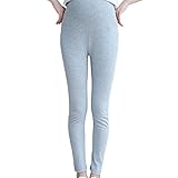 Zhhlinyuan Maternity Loose Cotton Leggings Pregnancy パンツ Warm Trouser Autumn