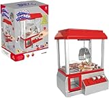 クレーンゲーム チャー おもちゃ 本体 自宅 コイン付き 音 BGM ゲーム (C(27.5*21*36CM))
