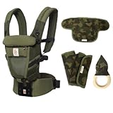 エルゴベビー ベビーキャリア ADAPT(アダプト) ヘッドサポート クールエアーセット【正規代理店2年間保証　豪華特典付】限定 クールエア ローデン