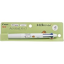 Amazon.co.jp: PILOT アクロボール 4＋1 多機能ペン 0.5㎜4色＋0.5