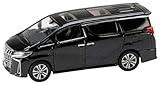 HJ64 1/64 トヨタ アルファード (H30W) / サンルーフ付き スパークリングブラックパールクリスタルシャイン 完成品