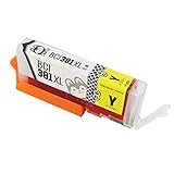 こまもの本舗 キャノン対応インク BCI-381XLY 互換インク 増量イエロー ISO認証工場製造 【対応機種】 ／ PIXUS TR703 ／ TR7530 ／ TR8530 ／ TR8630 ／ TR9530 ／ TS6130 ／ 増量イエロー