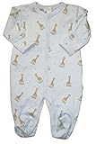 Kissy Kissy baby-boys Infant Sophie la girafe Print Footie カラー: ブルー