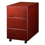 桐箪笥 スリム3段 キャスター付き 押入れ収納