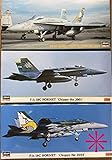 ハセガワ 飛行機模型 3点セット 厚木基地 F/A-18C チッピーホー 2001 2004