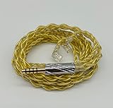 【BIGMANGO-HOTARU】QDC4.4mm金メッキケーブル QDCリケーブル 4芯イヤホンアップグレードケーブル 4.4mm交換ケーブル (QDC4.4mm)