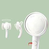 RaiFu シャワーヘッド　スイッチ付き　ハンドヘルド　圧力ブースト　スプリンクラー　バスルーム　お風呂　浴室