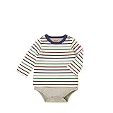 [ミキハウス] MIKIHOUSE 車柄＆マルチボーダー 長袖ボディシャツ （70cm・80cm・90cm） 13-1501-780 青 80cm