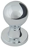 Atlas Homewares A800-CH 3/4-Inch Euro-Tech Collection Nipple Knob, Polished Chrome [並行輸入品]