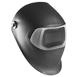 3M Speedglas Black Welding Helmet 100, Welding Safety 07-0012-31BL-HA with Hard Hat Adapter and Spee