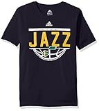 NBA Youth 8 – 20 Utah Jazz Balled Out Short Sleeve Tee、M ( 10 – 12 )、ネイビー