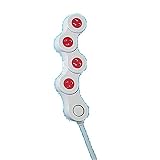 Quirky　Pivot POWER Jr. 電気コード コンセント　白/赤 [並行輸入品]