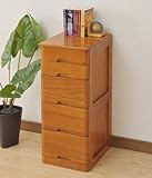 山善(YAMAZEN) 小物整理引き出し(5段) オークブラウン MHK-5(OBR)M