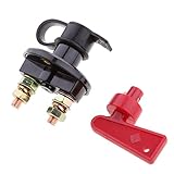 SONONIA バッテリー切断　キル　スイッチ　カット　オフ　セーフティ　ハンドルキー付き　60V DC　自動車　