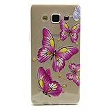 UNEXTATI Galaxy A5 ケース 高級 TPU ハードカバー 超薄型ケース カバー 衝撃吸収 全面保護 脱着簡単 クリア 透明 Samsung Galaxy A5カバー Cover (P4