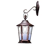 Solar LED Antique Coach Wall Lantern [並行輸入品]