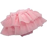 platinumbaby(プラチナムベイビー)ダブルチュールブルマスカート 70-90cm (ベビーピンクチュール)