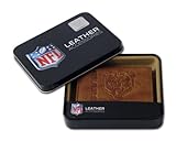 NFL Embossed Genuine Cowhide Leather Trifold Leather Wallet