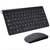 Fabigワイヤレスキーボード＆マウスセット Bluetooth/2.4GHz スリム・薄型・軽量・防水・省エネ 簡単接続 パソコン・タブレット ボックス対応K12