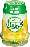 【まとめ買い】 Sawaday サワデー 気分すっきりレモンの香り 消臭芳香剤 トイレ用 詰め替え用 140g×2個