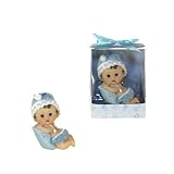 Lunauraベビー記念品 – 12のセット" Boy " Baby Holding a枕Favors – ブルーby Lunaura