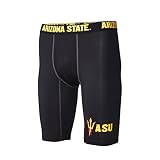 Arizona State University ASU Sun Devils Men 's Base Layer圧縮ショーツ下着 XL
