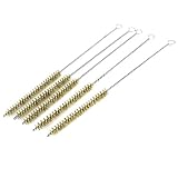 uxcell ストレート定規 ストレートルーラー　両面　金属製　測量範囲15cm　6インチ