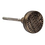 Adonai Hardware Immanuel Brass Door Knob (Antique Brass)