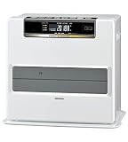 CORONA(コロナ) 石油ファンヒーター 【日本生産】 (木造15畳 / コンクリート20畳 まで) プレミアム消臭機能 ルーバースイング 省エネセンサー ホワイト FH-WZ5719BY(W)