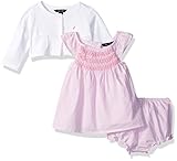 Nautica DRESS ベビー・ガールズ カラー: ホワイト