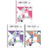 サクラクレパス 学習帳 ステップノート ライト 軽量 5mm方眼 B5 3冊 Bセット NL51-3PB
