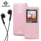 AGPTEK Bluetooth4.0 MP3プレーヤー スピーカー搭載 音楽プレーヤー Hi...