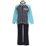 ジャージ上下 子供用 HEAD(ヘッド) トレーニングスーツ 女の子 女児 ガールズ ジャージ 切替タイプ fo-17191sp 150cm ミント