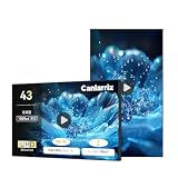 Canlarriz デジタルサイネージ 43インチ 壁掛け 業務用モニター｜飲食店・店舗向け デジタルメニューボード｜超薄型・1000ニト高輝度 UHD｜無料CMS対応（遠隔管理・スケジュール配信）｜Android搭載（4GB+32GB）