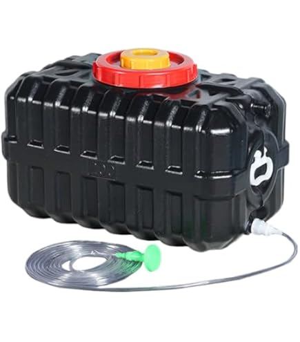 Amazon | TAKEY屋外ソーラーシャワー収納バケツ、太陽熱温水器、大容量