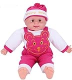 ベビー ケア トレーニング ドール 50cm 赤ちゃん 人形 マネキン 教育 養成 (レッド)
