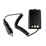 Lovoski 車載充電器 　バッテリーエリミネーター　DC 12V-14.4V　BF UV 5R UV5RA UV 5RB UV 5RE インターホンに適用