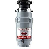 Waste King L-1001 Legend Series 1/2 HP Continuous Feed Operation Garbage Disposer (With Power Cord) 