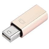 NFHK CY バーチャルディスプレイアダプター Mini DP Displayport ダミープラグ ヘッドレスゴーストディスプレイエミュレーター 2560x1600p@60Hz