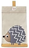 3 Sprouts Diaper Stacker, Hedgehog/Grey [並行輸入品]