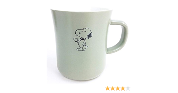 Amazon Co Jp Peanuts ハーフマット マグ スヌーピー モスグリーン おもちゃ